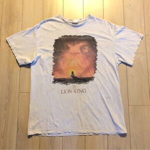 1990’s Vintage Disney The Lion King Movie Promo Junk Food Tees T-shirt Size M